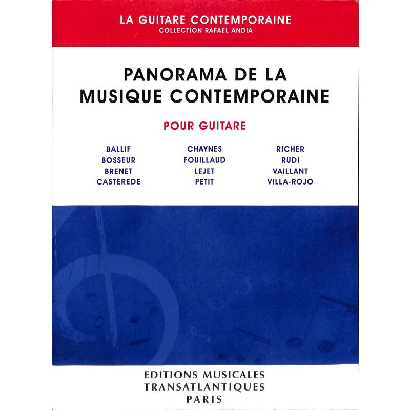 Titelbild für ETR 1735 - Panorama de la musique contemporaine