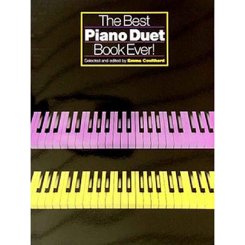 Titelbild für CH 66341 - THE BEST PIANO DUET BOOK EVER