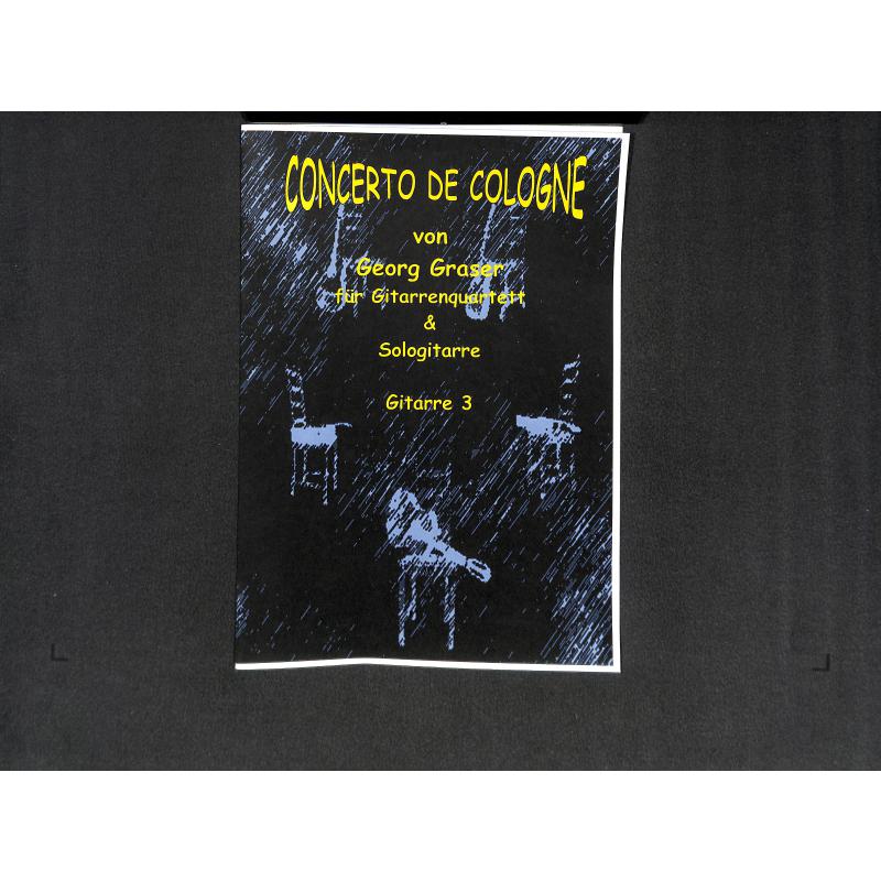 Titelbild für BM 3014G3 - CONCERTO DE COLOGNE