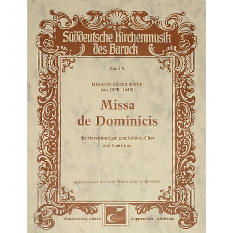 Titelbild für COPP 11010-01 - MISSA DE DOMINICIS