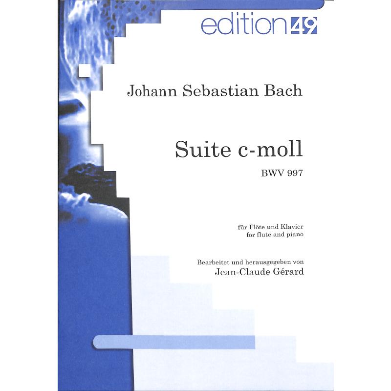 Titelbild für EDIT 02004-01 - SUITE C-MOLL BWV 997