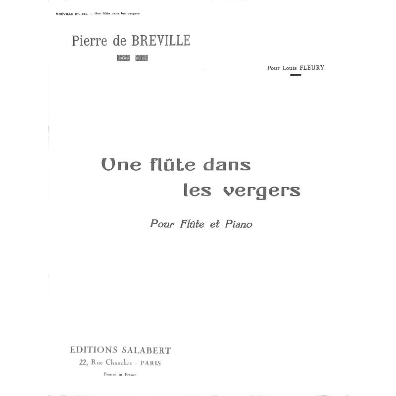 Titelbild für SLB 4871 - Une flute dans les vergers