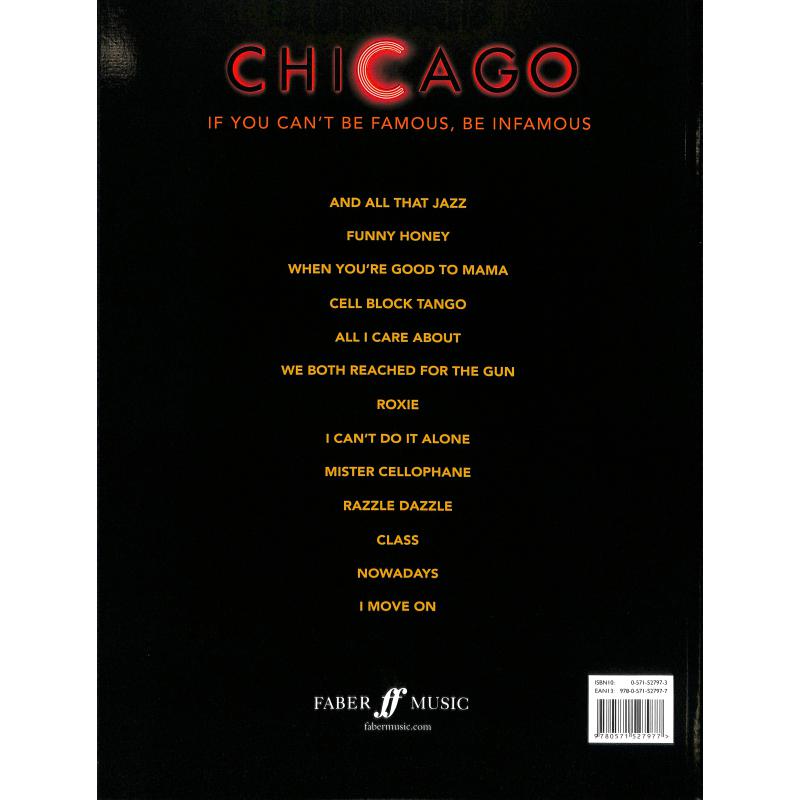 Notenbild für ISBN 0-571-52797-3 - CHICAGO - MOVIE VOCAL SELECTIONS