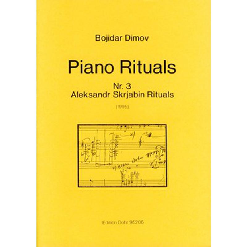 Titelbild für DOHR 95206 - PIANO RITUALS 3