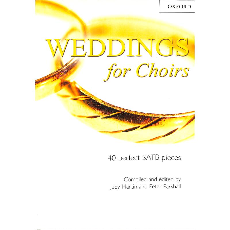 Titelbild für 978-0-19-353265-6 - WEDDINGS FOR CHOIRS