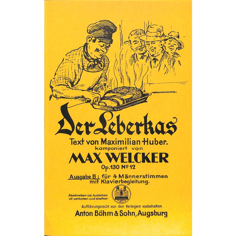 Titelbild für BOEHM 7900-75 - DER LEBERKAS OP 130/12