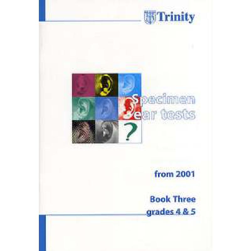 Titelbild für TCL 001542 - SPECIMEN EAR TESTS FROM 2001 BD 3