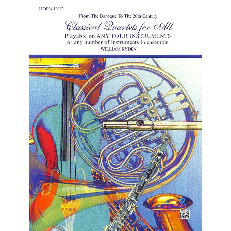 Titelbild für EL 96157 - CLASSICAL QUARTETS FOR ALL