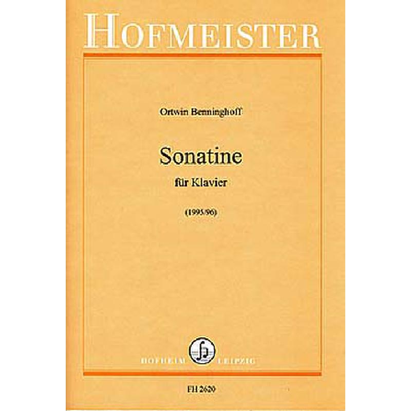 Titelbild für FH 2620 - SONATINE