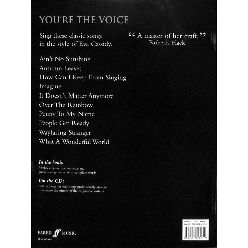 Notenbild für ISBN 0-571-53127-X - YOU'RE THE VOICE