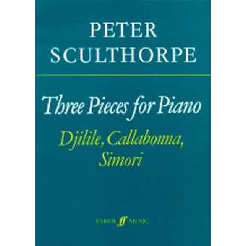 Titelbild für ISBN 0-571-51726-9 - 3 PIECES FOR PIANO