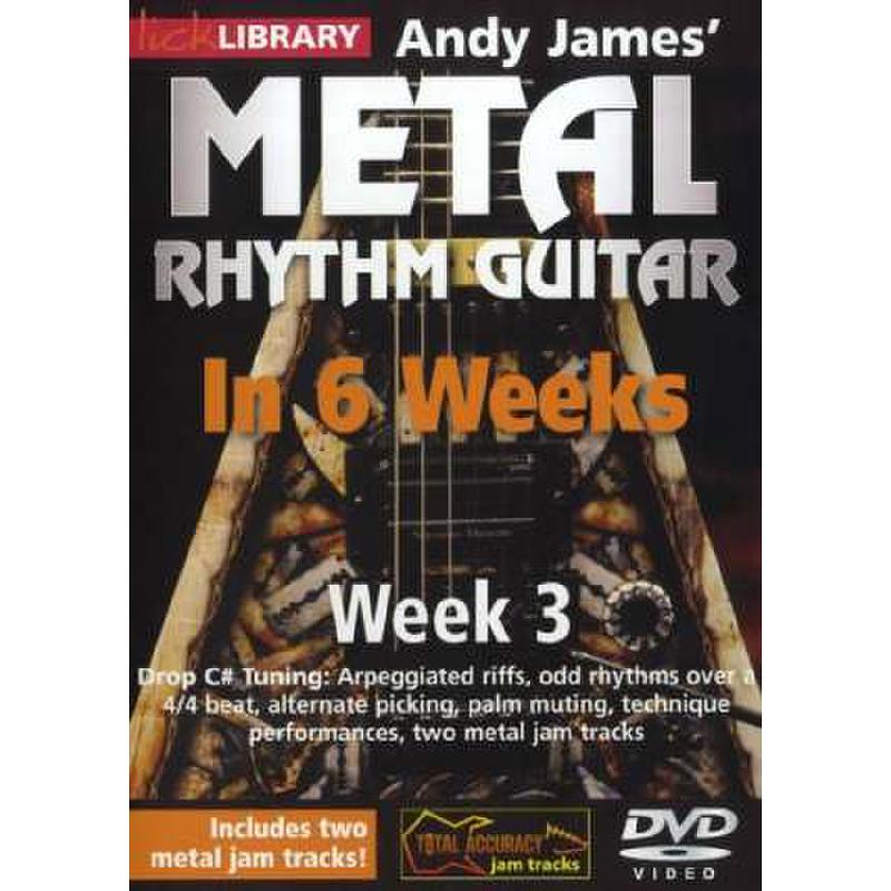 Titelbild für RDR 0353 - METAL RHYTHM GUITAR IN 6 WEEKS - WEEK 3