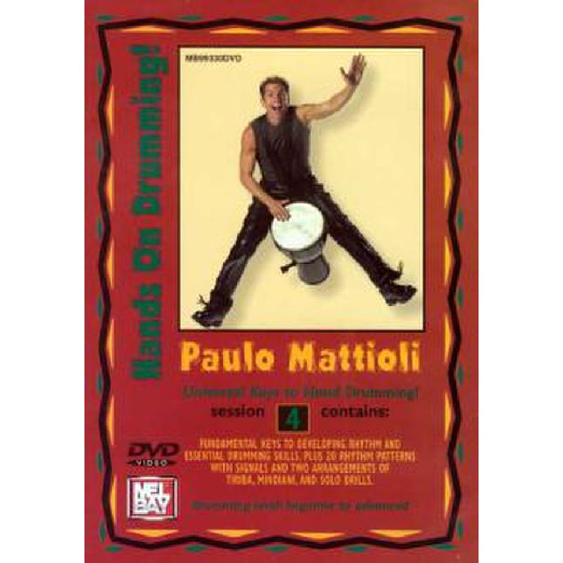 Titelbild für MB 99330DVD - HANDS ON DRUMMING 4