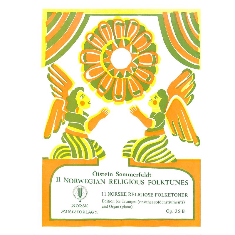 Titelbild für NMO 9348 - 11 Norwegian religious folktunes op 35b