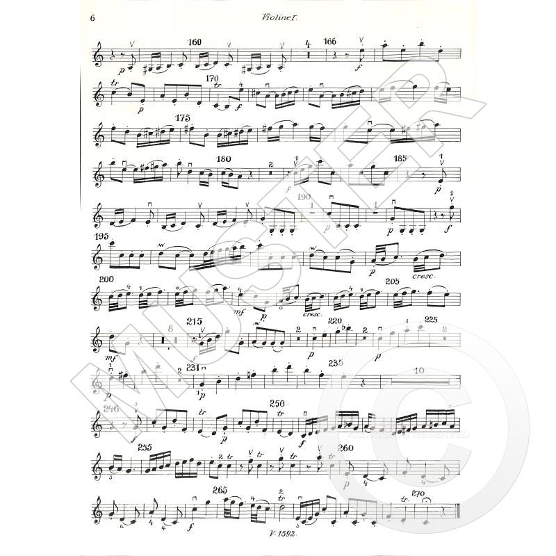 Notenbild für V 1592-03 - KONZERT 3 C-DUR - FL STR BC