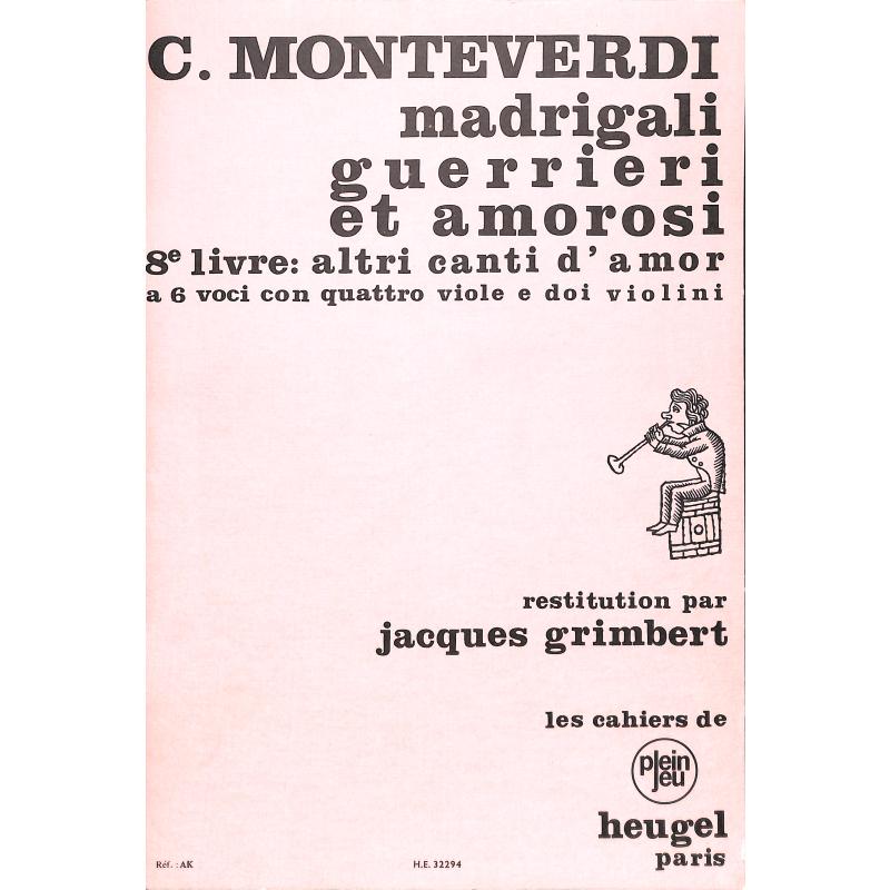 Titelbild für HE 32294 - MADRIGALI GUERRIERI ET AMOROSI 8