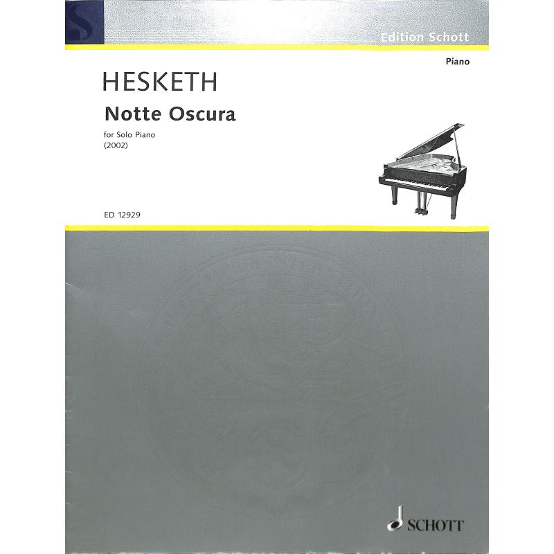 Titelbild für ED 12929 - NOTTE OSCURA (2002)