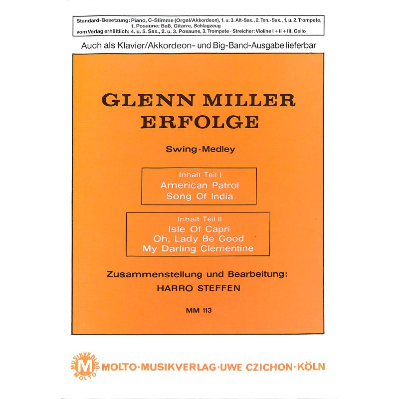 Titelbild für METMM 113 - GLENN MILLER ERFOLGE