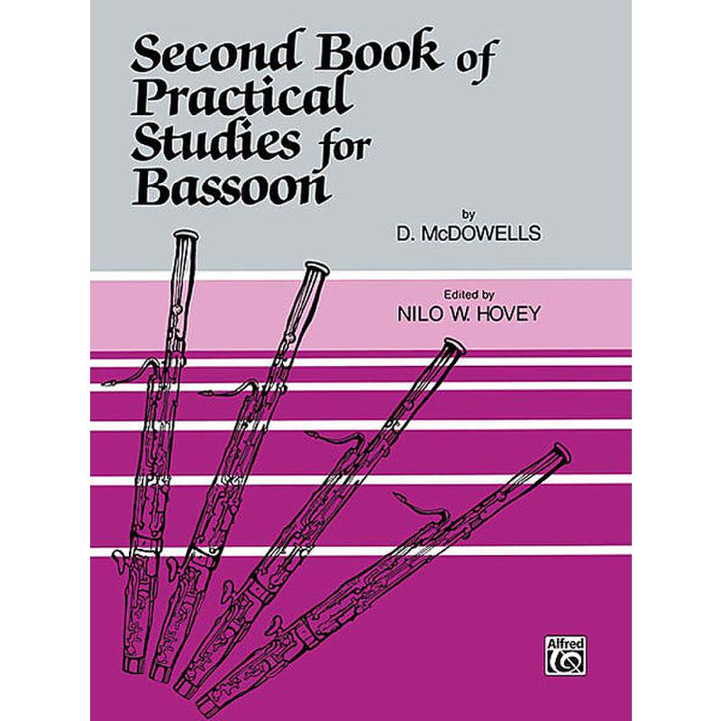Titelbild für EL 01654 - SECOND BOOK OF PRACTICAL STUDIES FOR BASSOON