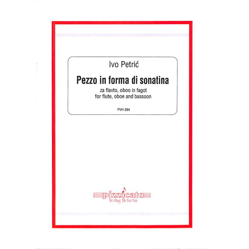Titelbild für PIZZICATO 394 - PEZZO IN FORMA DI SONATINA