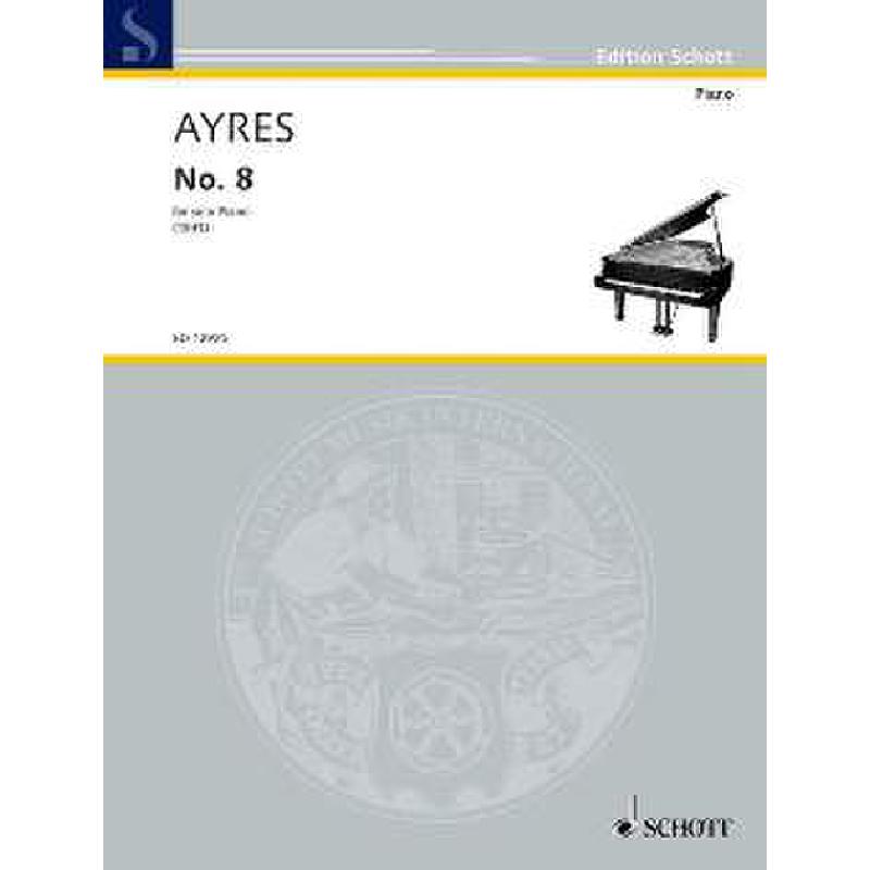 Titelbild für ED 12925 - NO 8 PIANO (1991)