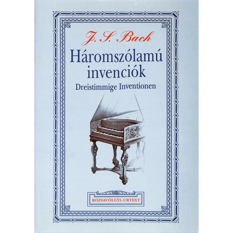 Titelbild für RET 026-KLAV - DREISTIMMIGE INVENTIONEN (SINFONIEN) BWV 787-801