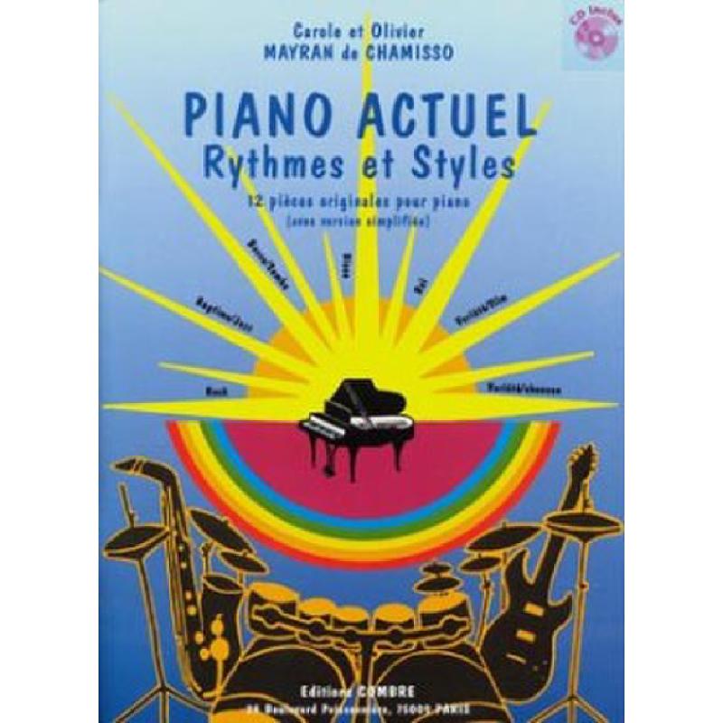Titelbild für COMBRE 6047 - PIANO ACTUEL - RHYTHMES ET STYLES