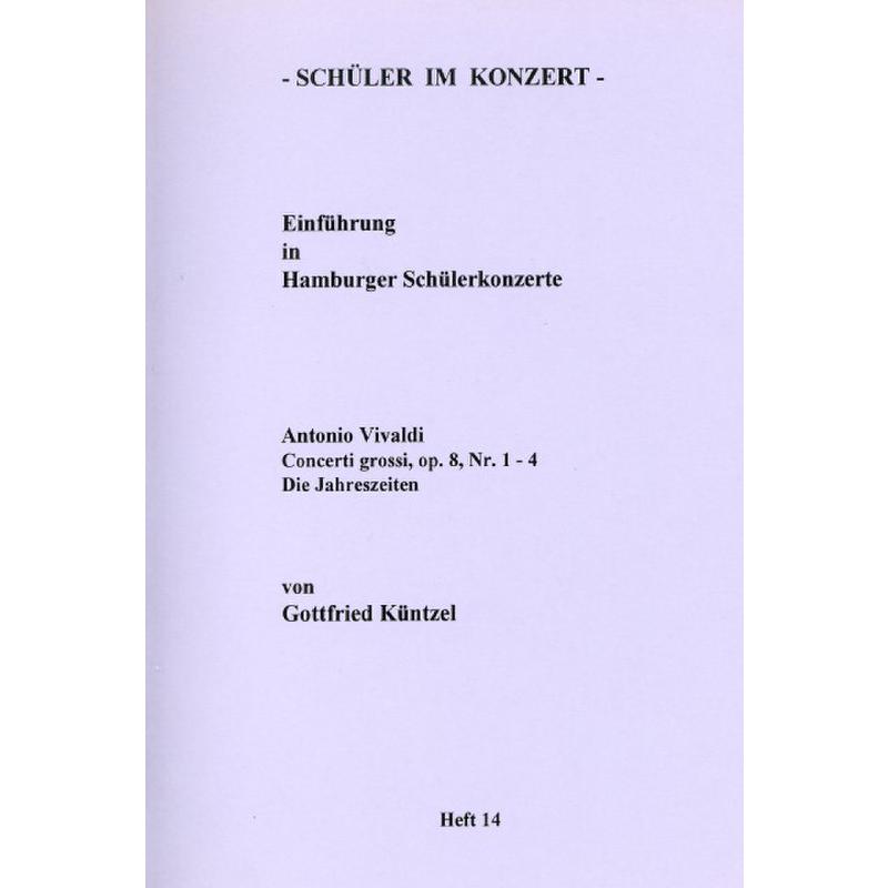 Titelbild für ISBN 3-928783-13-0 - ANTONIO VIVALDI - DIE VIER JAHRESZEITEN