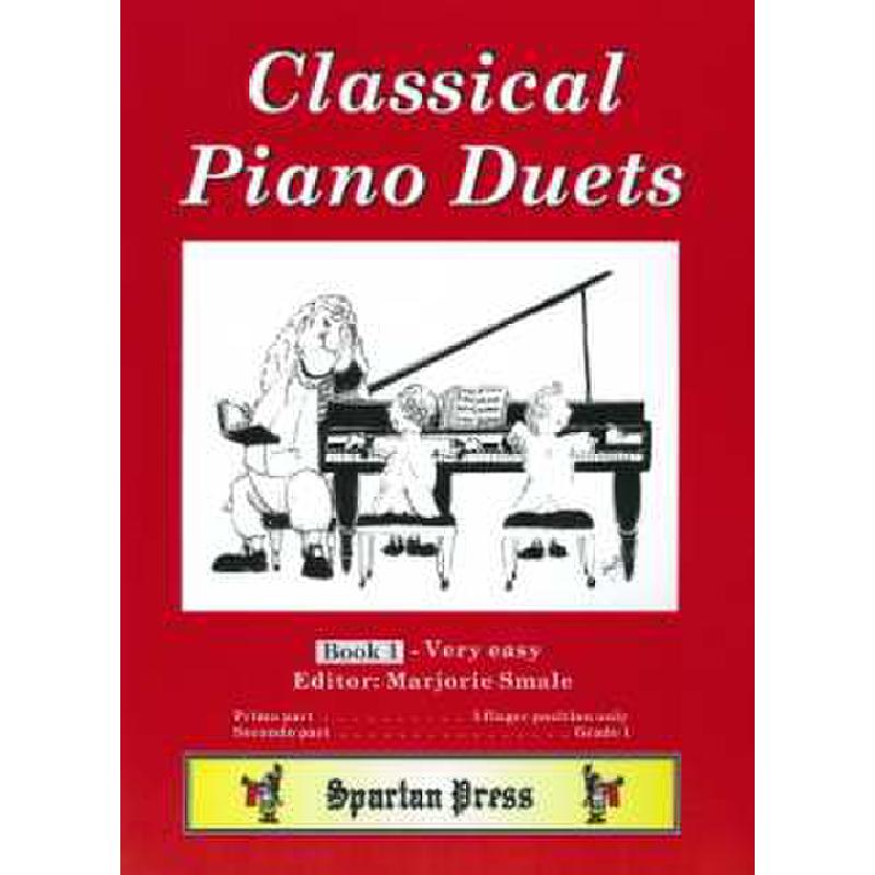 Titelbild für SPARTAN 217 - CLASSICAL PIANO DUETS 1