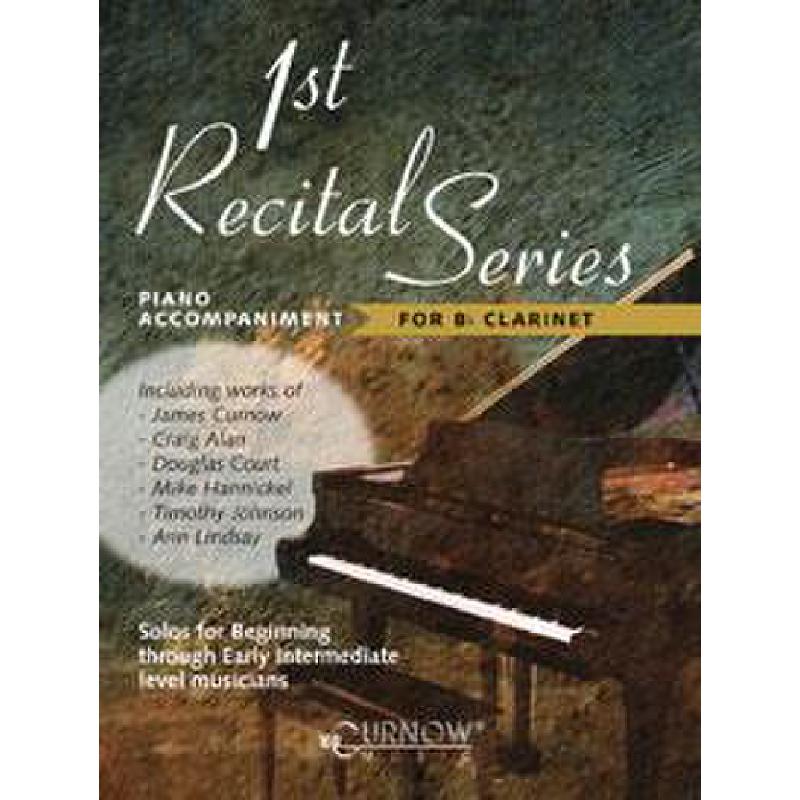 Titelbild für HASKE -CMP0751 - FIRST RECITAL SERIES - KLARINET