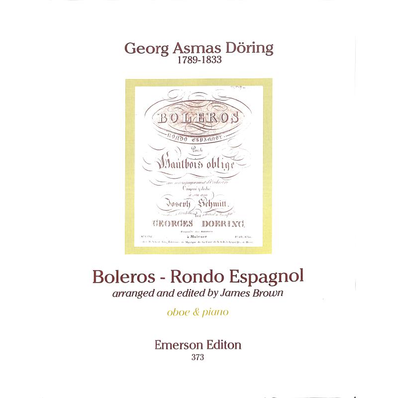 Titelbild für EMERSON 373 - BOLEROS - RONDO ESPAGNOLE