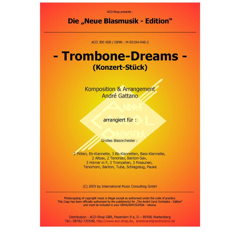 Titelbild für ACO 300008 - TROMBONE DREAMS