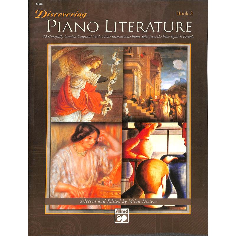 Titelbild für ALF 14576 - DISCOVERING PIANO LITERATURE 3