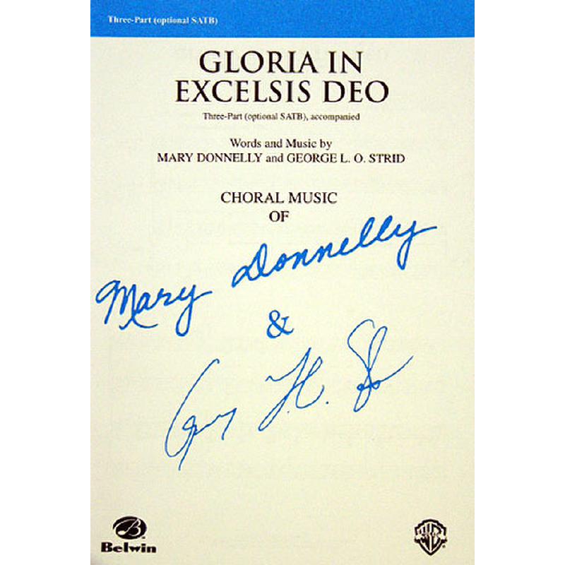Titelbild für SVM 01086 - GLORIA IN EXCELSIS DEO