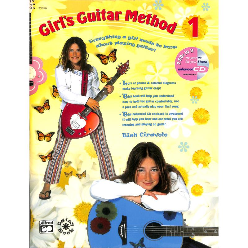 Titelbild für ALF 21926 - GIRL'S GUITAR METHOD 1