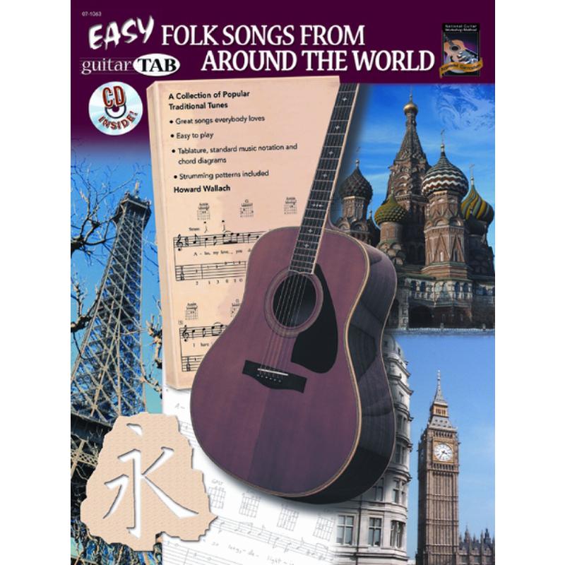 Titelbild für ALF 07-1063 - EASY FOLK SONGS FROM AROUND THE WORLD