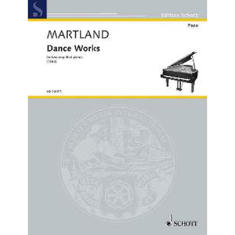 Titelbild für ED 13041 - DANCE WORKS FOR 2 AMPLIFIED PIANOS