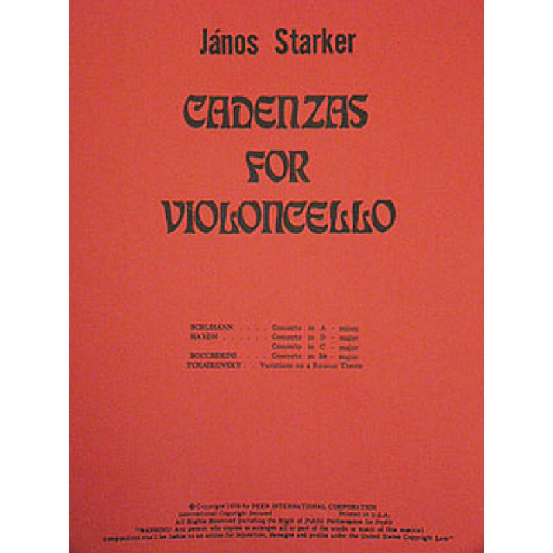 Titelbild für PEER 1353 - CADENZAS