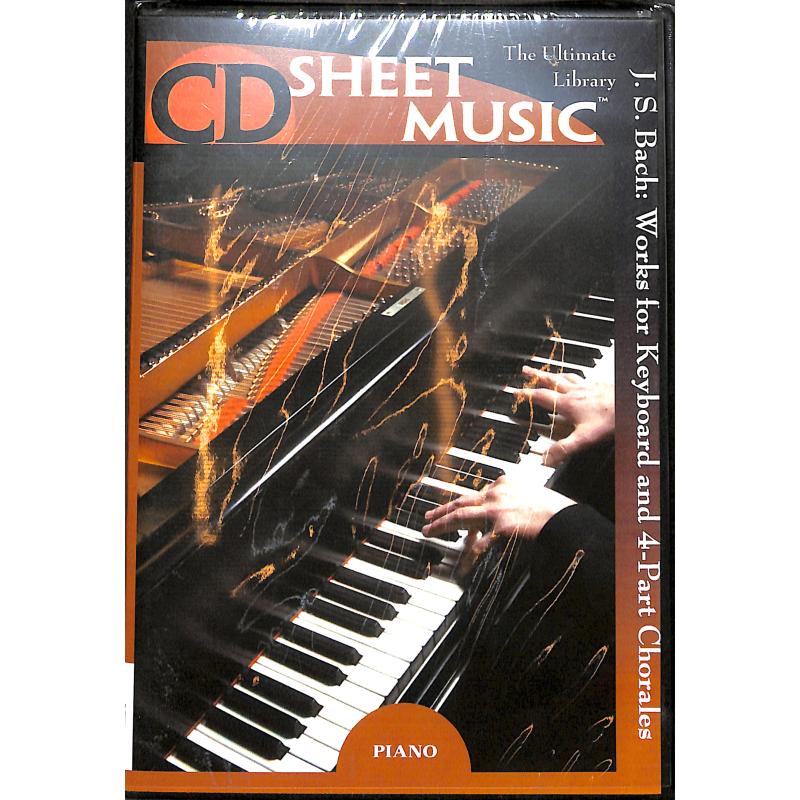 Titelbild für HL 220517 - WORKS FOR KEYBOARD + 4 PART CHORALES