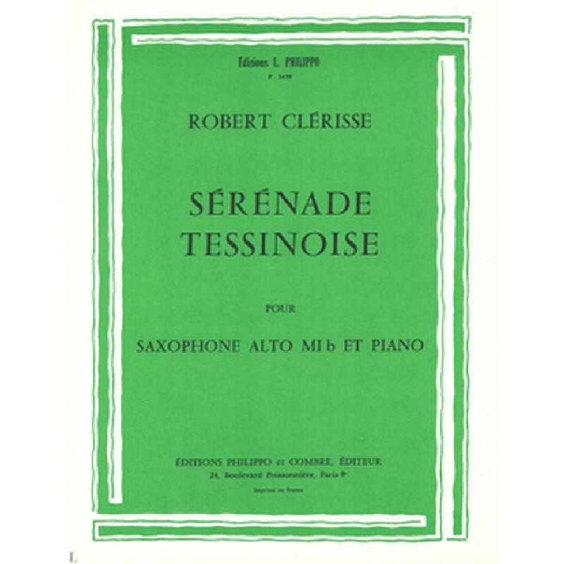 Titelbild für COMBRE -P3439 - SERENADE TESSINOISE