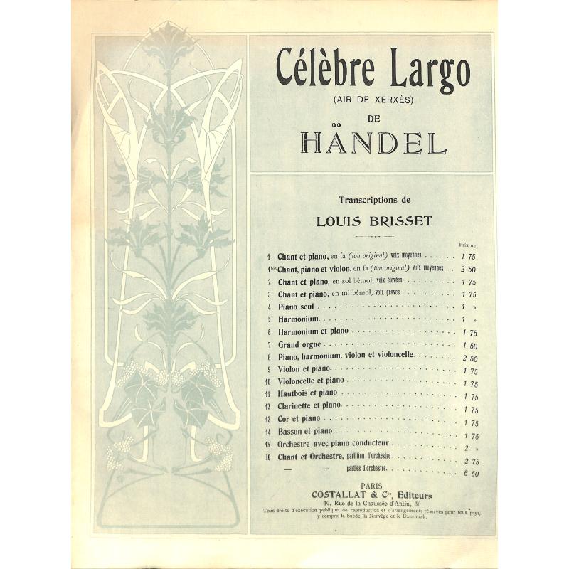 Titelbild für COST 1723 - LARGO (XERXES)