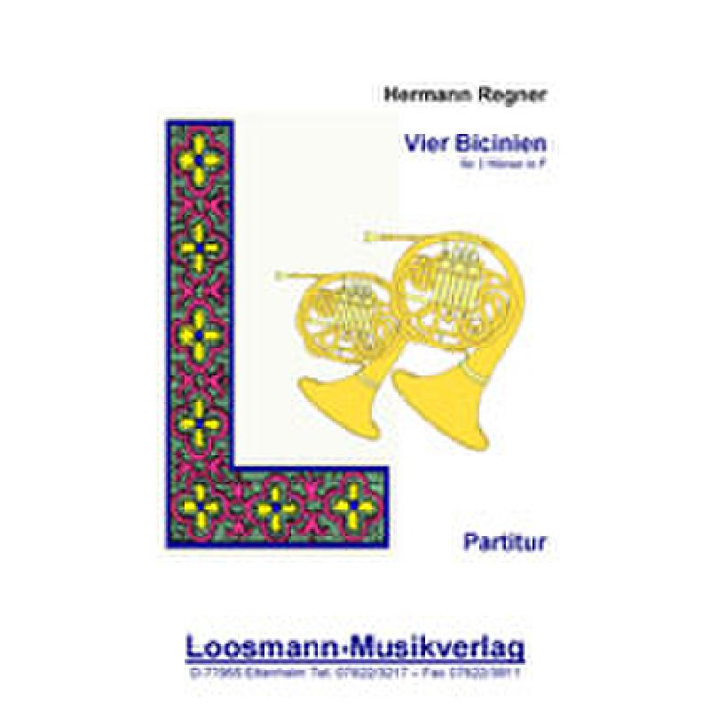 Titelbild für LOOSMANN -E0360 - 4 BICINIEN