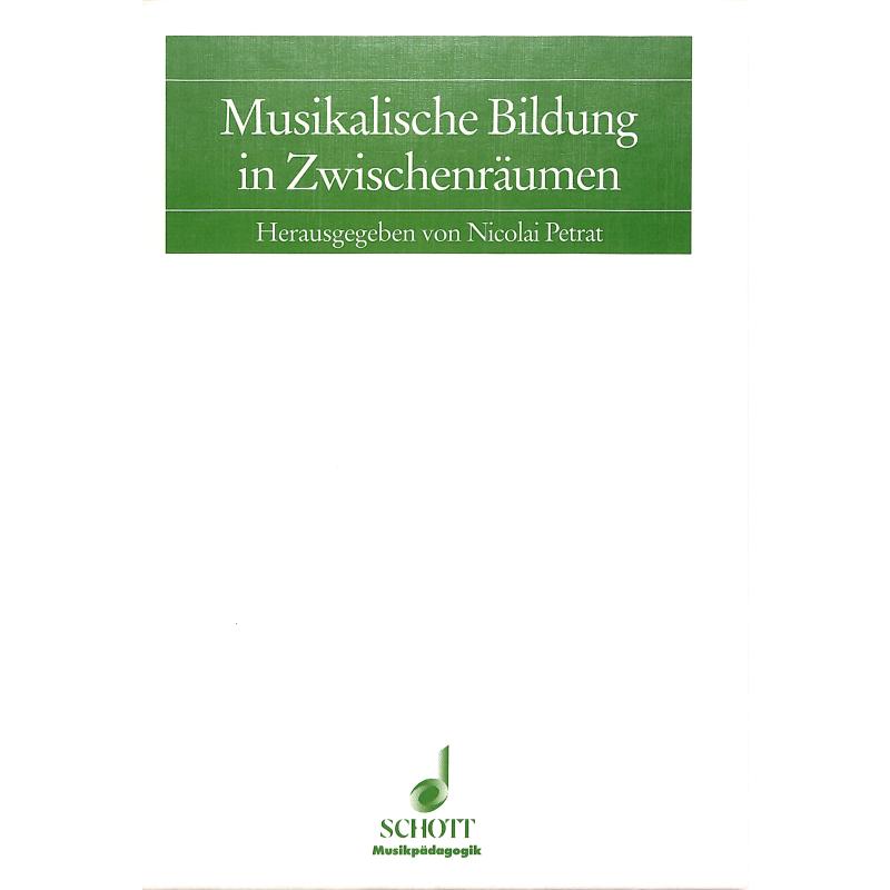 Titelbild für ED 8130 - MUSIKALISCHE BILDUNG