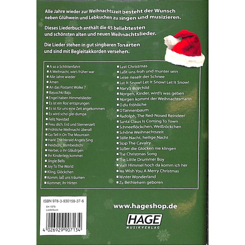 Notenbild für HAGE 1078 - MERRY CHRISTMAS