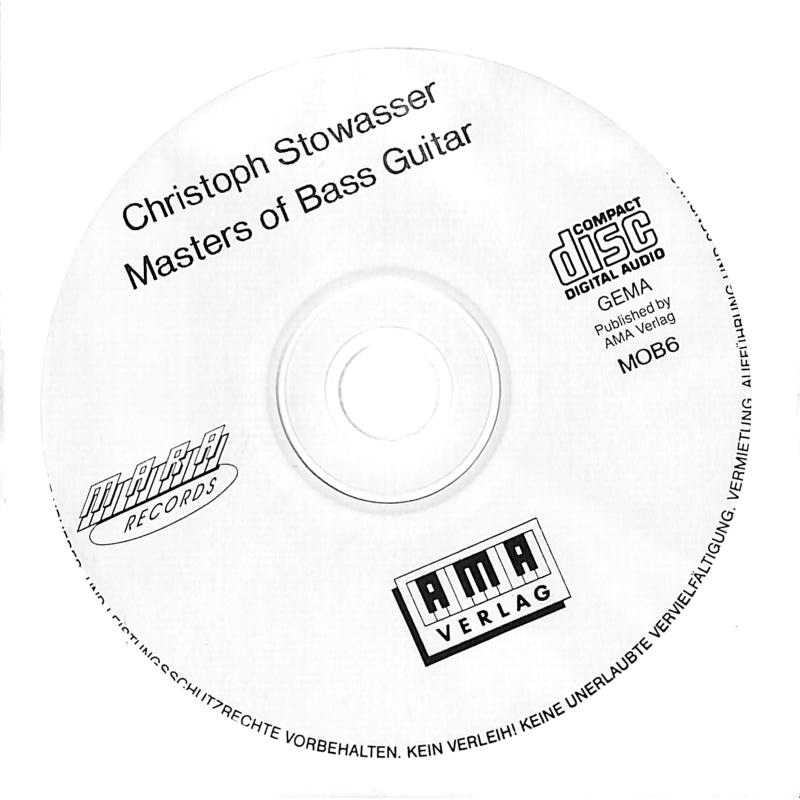 Titelbild für AMA 610117-CD - MASTERS OF BASS GUITAR