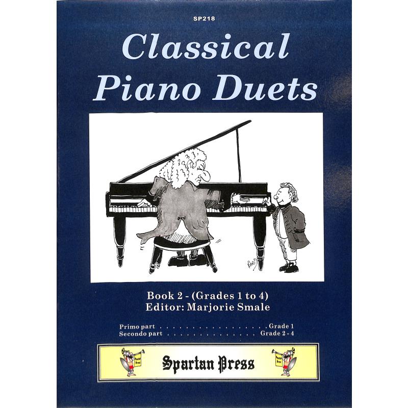 Titelbild für SPARTAN 218 - CLASSICAL PIANO DUETS 2