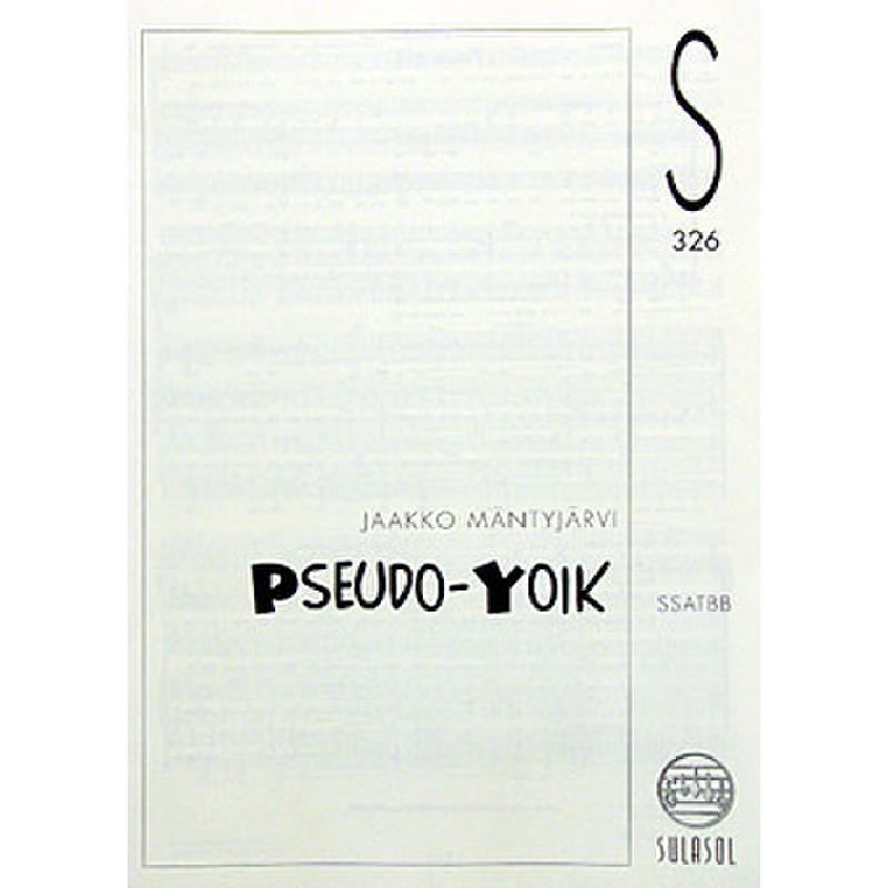 Titelbild für SULASOL -S326 - PSEUDO YOIK