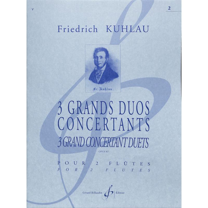 Titelbild für BILL 8048 - GRAND DUO CONCERTANT OP 87/2