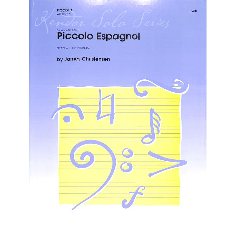 Titelbild für KENDOR 10420 - PICCOLO ESPAGNOL