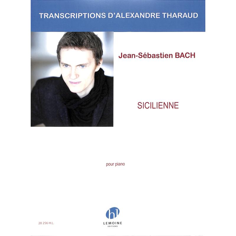 Titelbild für LEMOINE 28256 - SICILIENNE AUS KONZERT D-MOLL NACH VIVALDI BWV 596